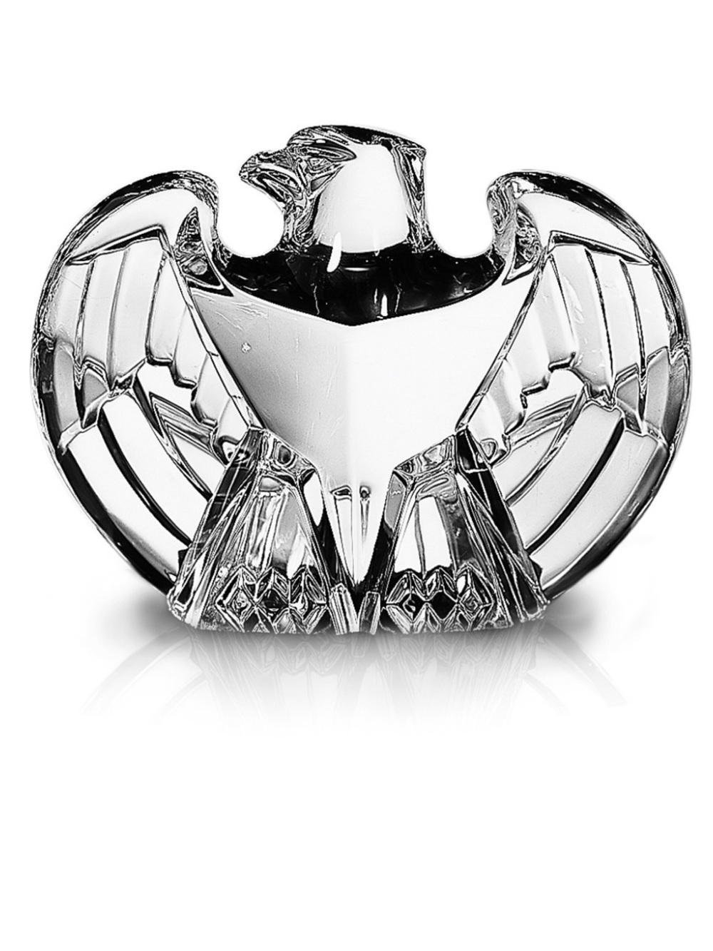 STEUBEN paper weight crystal eagle